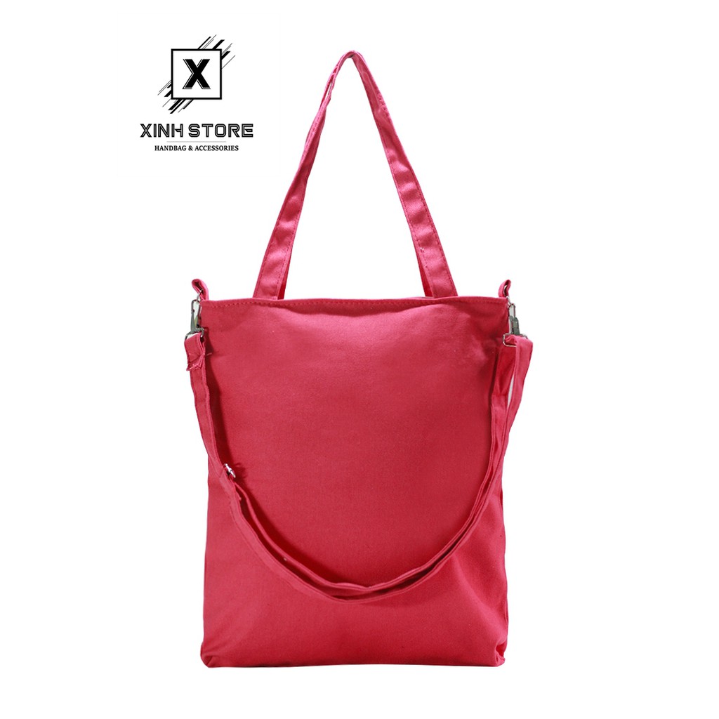 Túi Vải Đeo Chéo Tote Bag Living XinhStore