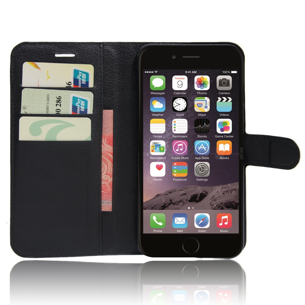 Bao da iPhone 7 Plus 8 Plus Ốp lưng da cao cấp có nắp gập và chống xem phim | BigBuy360 - bigbuy360.vn