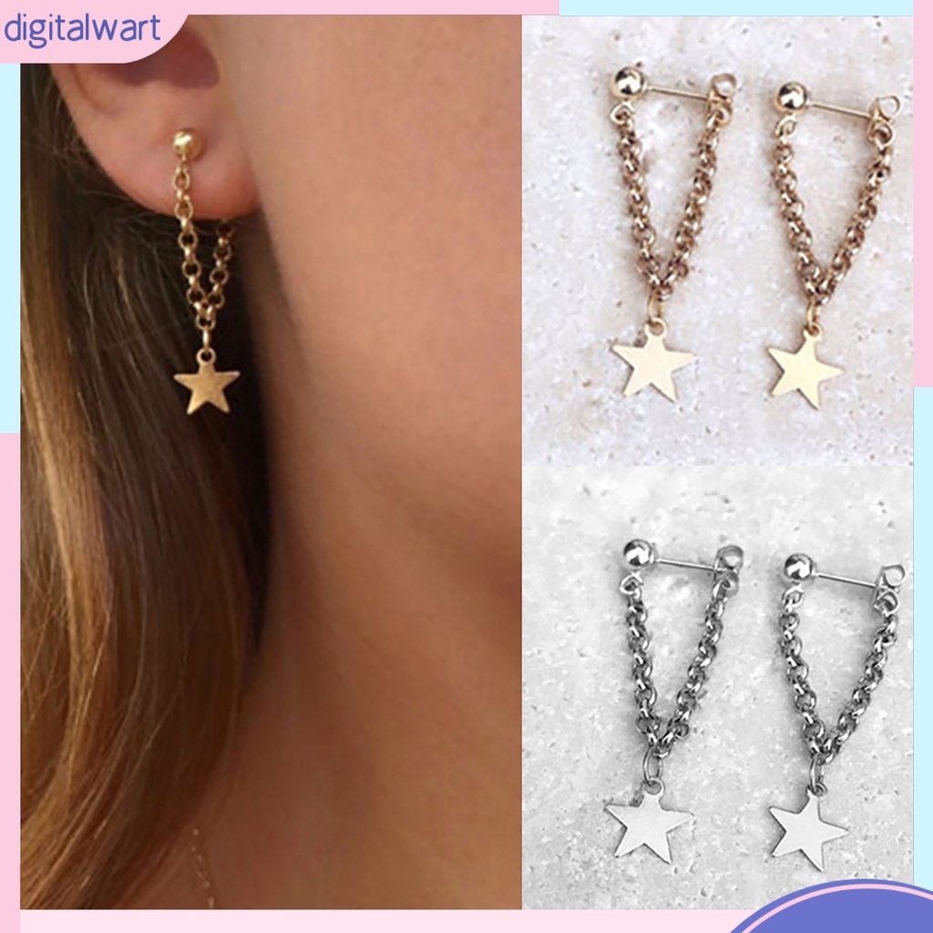 Khuyên Tai Ngôi Sao Năm Cánh Dễ Thương Cho Nữ