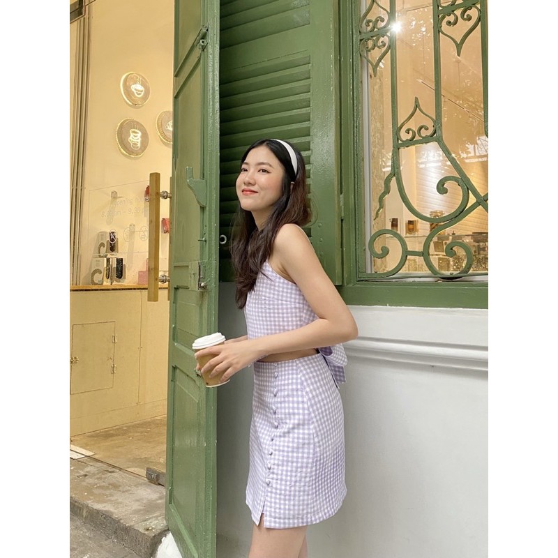 Chân váy nút bọc KEIKO SKIRT | BigBuy360 - bigbuy360.vn