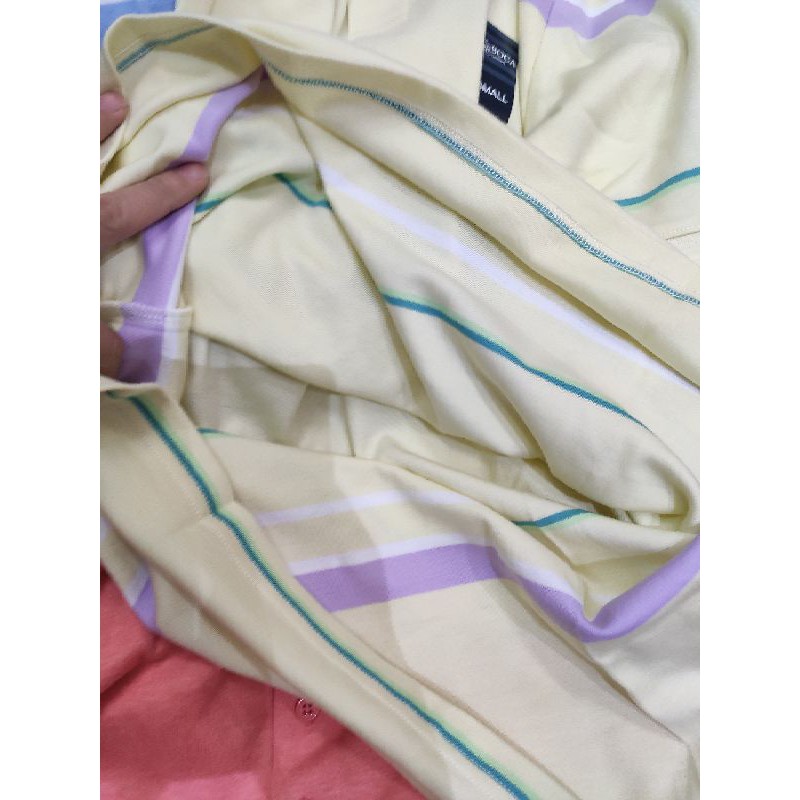 [Auth Thanh Lí Tồn Size]Áo Polo Nam Cao Cấp Boca Classsic Mens Striped Print Polo Shirt | BigBuy360 - bigbuy360.vn