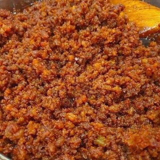 mắm tép chưng thịt hũ 500gr