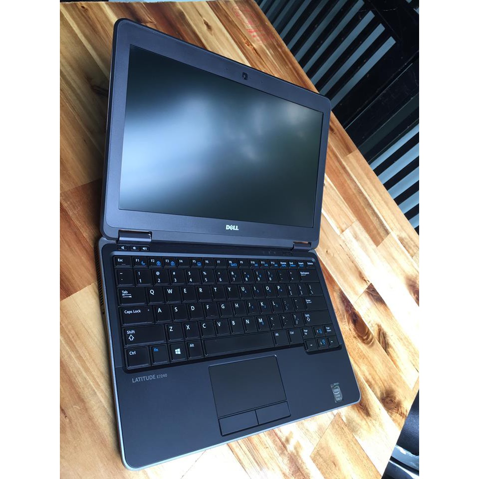 laptop Dell Latitude E7240, i5 4300, 4G, 128G, 12,5in, zin 100%, giá rẻ