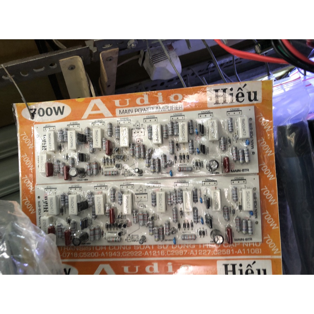 Mạch công suất Hiếu dùng cho Amply 16 sò 720W