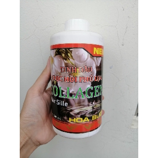 Tinh dầu phục hồi phủ lụa Collagen Hoa bưởi