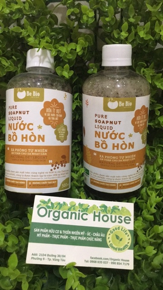Nước bồ hòn Be Bio rửa chén 350ml - 500ml