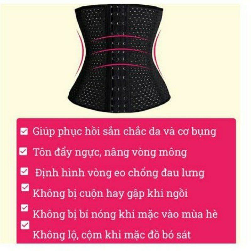 Đai nịt bụng thông hơi chống cuộn mã A11