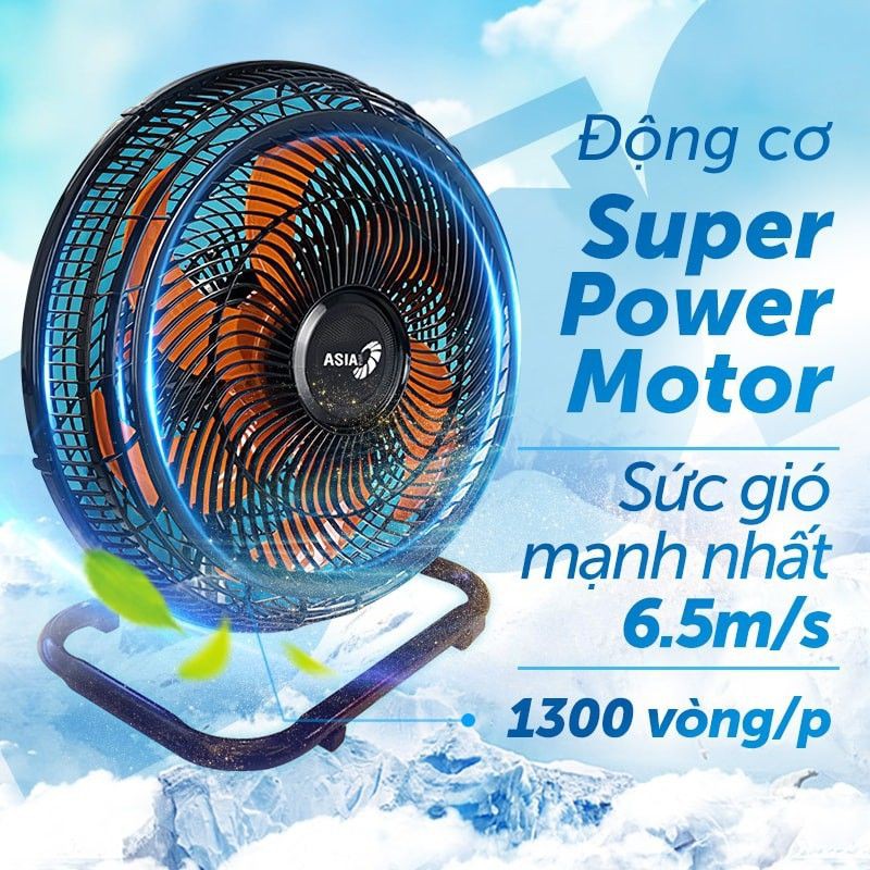 Quạt sàn CN ASIA STB1601( SP mới 2021) công xuất 80W