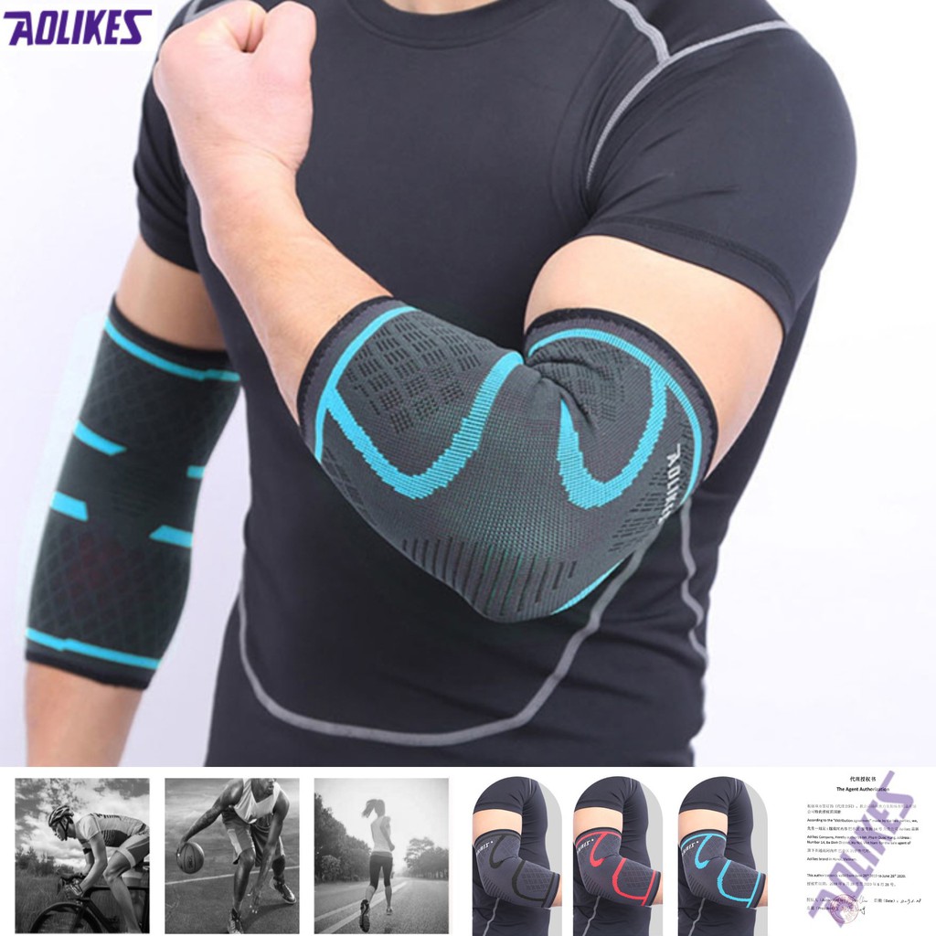 Đai bó khuỷu tay Aolikes AL 7548 - 7547 - 7945 bán sỉ, băng khuỷu tay, bó ống quấn cùi trỏ, ống tay khuỷu hỗ trợ tập gym