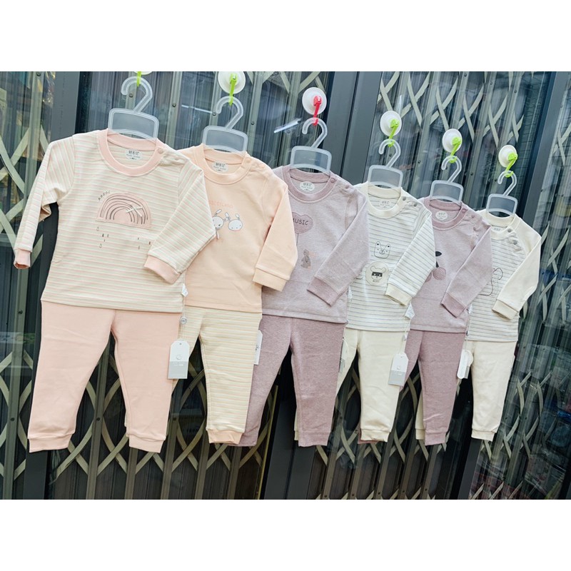 Bộ cài vai cotton nhung dầy nỉ Music Island