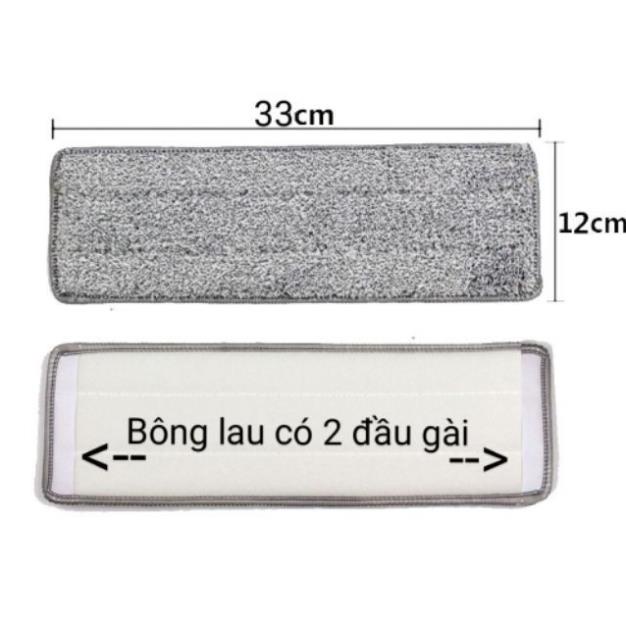Bông Lau Nhà - Lau Sàn - Lau Kính Dùng Cho Cây Lau 360 Độ Có Thùng