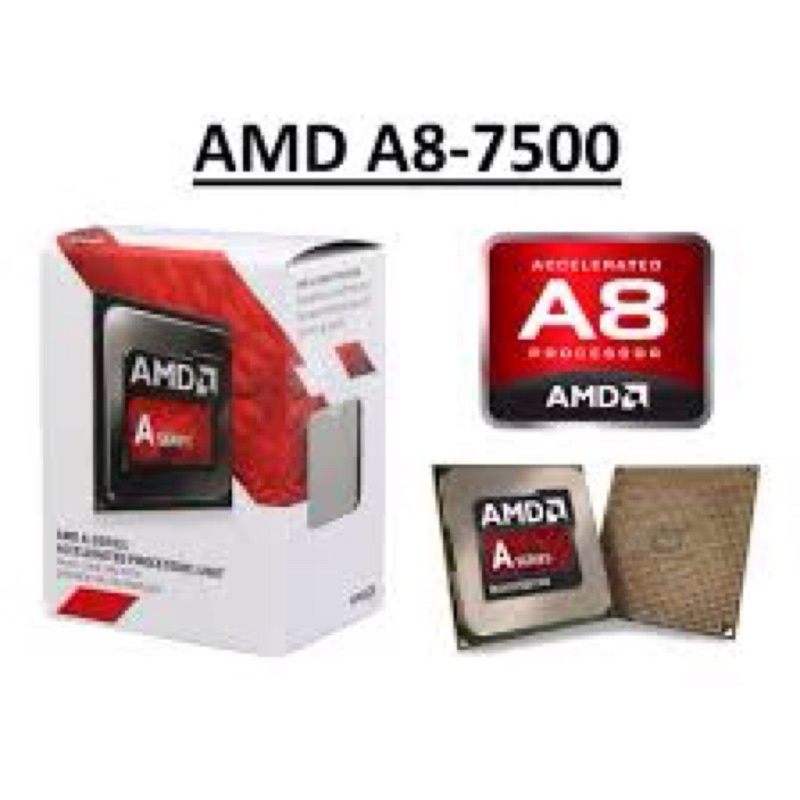 CPU AMD A8 7500 3.0ghz up to 3,8ghz socket Fm2+ tích hợp HD R7 hàng chính hãng bảo hành 24th