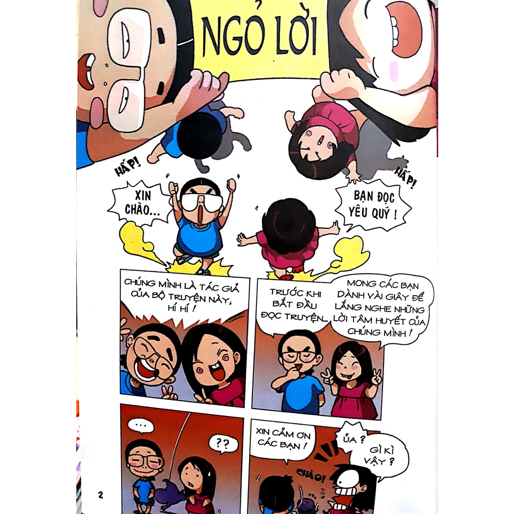 Truyện Tranh - Học Sinh Chân Kinh