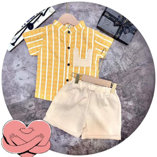 bộ Sơ mi cho bé