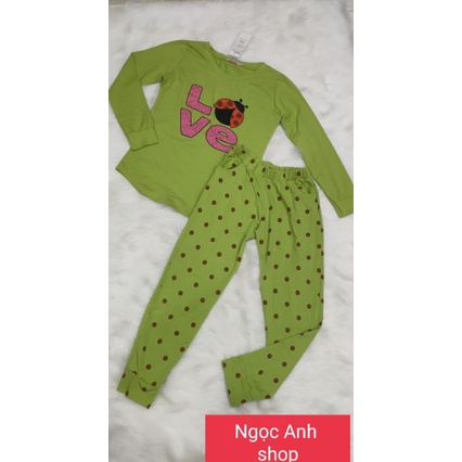 Bộ tay dài quần dài thun cotton 100% sale