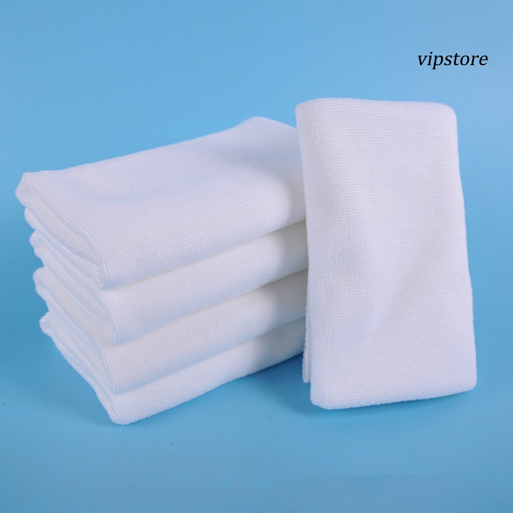 【VIP】 1 Pc White Soft Face Wash Towel， Home Hotel Bath Towel Washcloth Travel Hand Towel 30x70cm