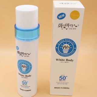 XỊT CHỐNG NẮNG KÍCH TRẮNG WHITE BODY SPF 50+