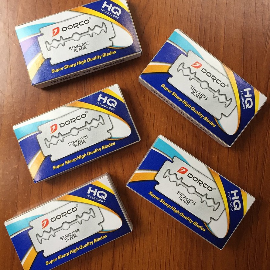 LƯỠI DAO CẠO DORCO ST-300 Siêu Sắc Lướt Nhẹ Cạo Êm Hàng Nhập Khẩu Hàn Quốc