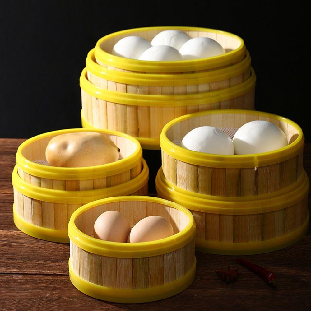ELLSWORTH Xửng Hấp Bánh Bao Bằng Tre Nhiều Kích Cỡ An Toàn Tiện Dụng