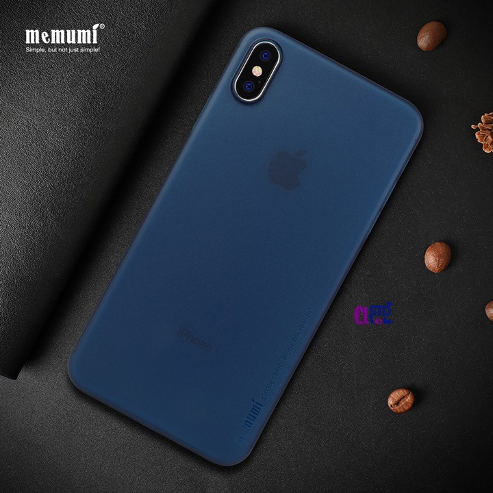 ỐP LƯNG IPHONE XS MAX MEMUMI MỎNG LỤA CHÍNH HÃNG HÀNG CHUẨN