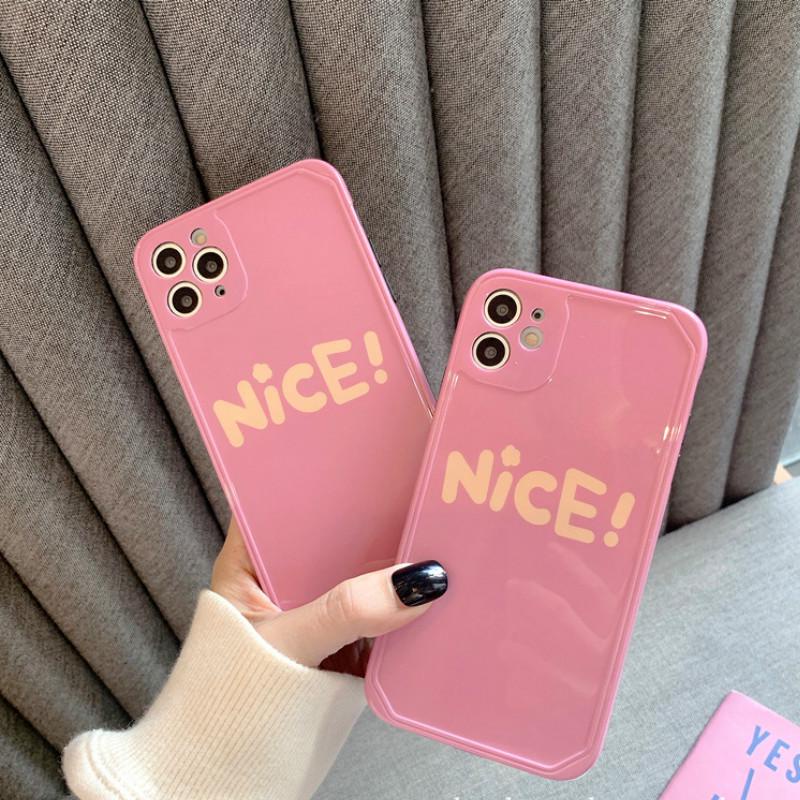 Ốp Điện Thoại Silicon In Chữ Tiếng Anh Dễ Thương Cho iPhone11pro / xsmax 8plus / 7 SE 12 / 12pro Xr