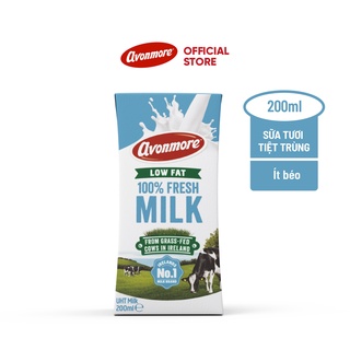 Sữa tươi avonmore ít béo 200g - 1 hộp