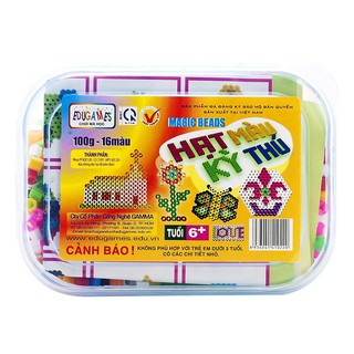 Hạt Màu Kỳ Thú Edugames EB022 (100G/16 Màu)