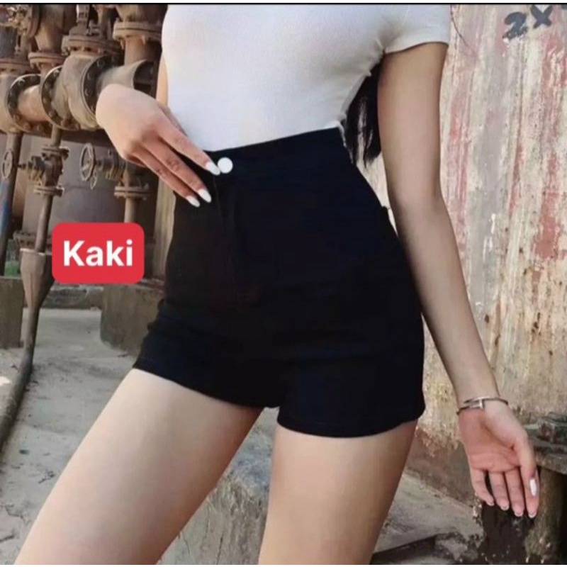 [Rẻ Vô Địch] Quần short kaki rách y hình về 2 màu trắng, đen kèm clip thật 💯💯💯