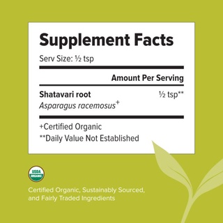 Banyan Botanicals Shatavari Powder - Bột Shativari