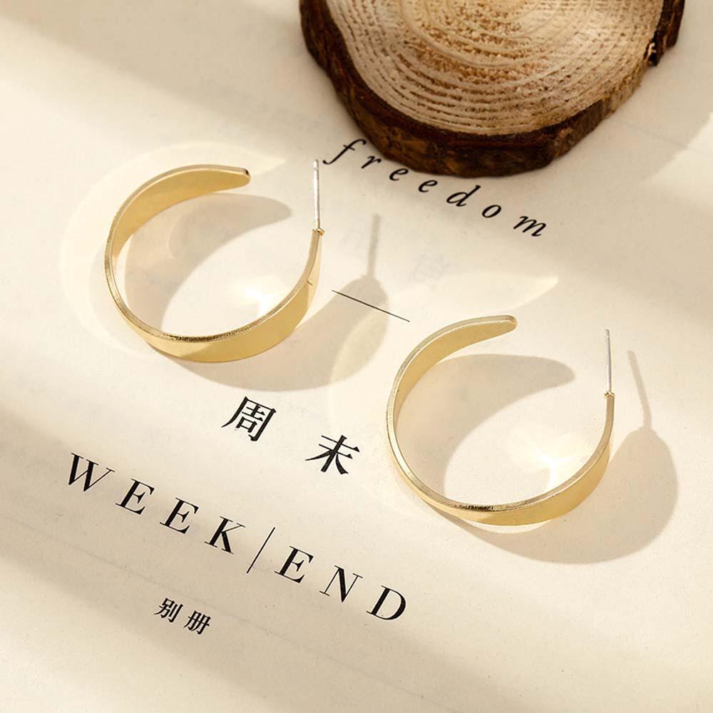 Bông Tai Tròn Thời Trang Hàn Quốc Cho Nữ