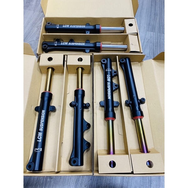 Phuộc LCM ti 26 cho Ex150 gắn chảng ba zin