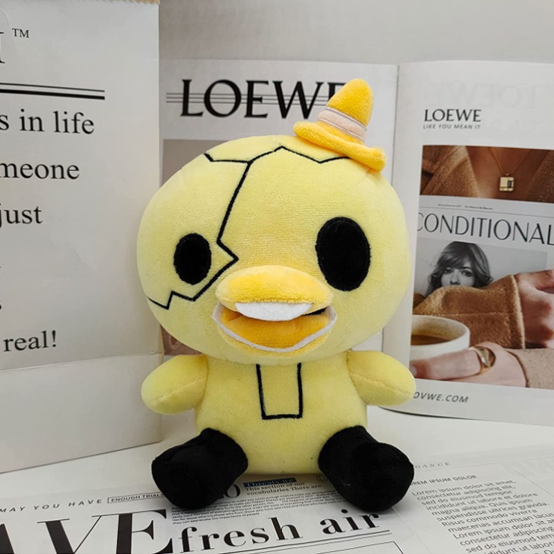 Đồ chơi nhồi bông Hình Vịt Mềm Mại Màu Tối Cho Bé