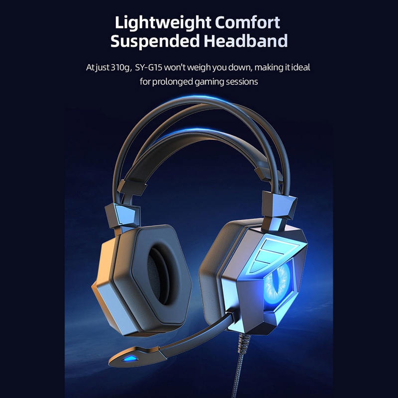 Tai Nghe Chụp Tai Won RGB Có Micro Và Đèn LED Chất Lượng Cao