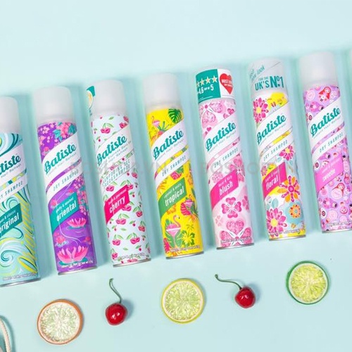 Dầu Gội Khô Batiste Dry Shampoo 200ml Hết Ngứa, Hết Bết Dính Tóc Bồng Bềnh Tức Thì