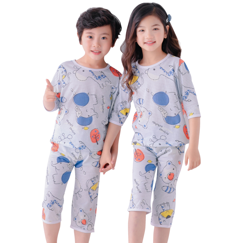 Bộ Đồ Ngủ 2 Món Bằng Cotton Cho Bé Từ 2-15 Tuổi