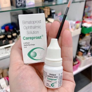 Tinh Chất Dưỡng Mi Careprost Bimatoprost kèm cọ full tem