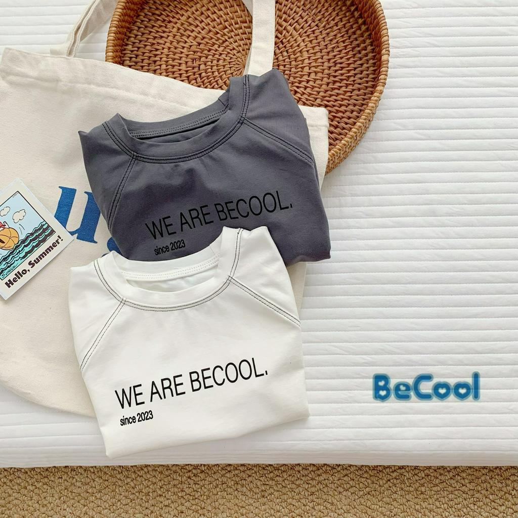 Áo Thun Cộc Tay Cho Bé Trai Chất Cotton Cao Cấp, Áo Phông Cho Bé BECOOL Từ 10 - 26kg