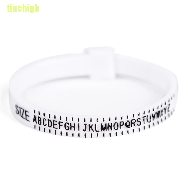 Thước Đo Kích Thước Nhẫn Đeo Ngón Tay Uk Uk Us Mới