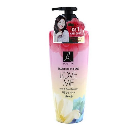 Dầu Gội - Dầu Xả Nước Hoa Elastine Double rich - LOVE ME 600ml