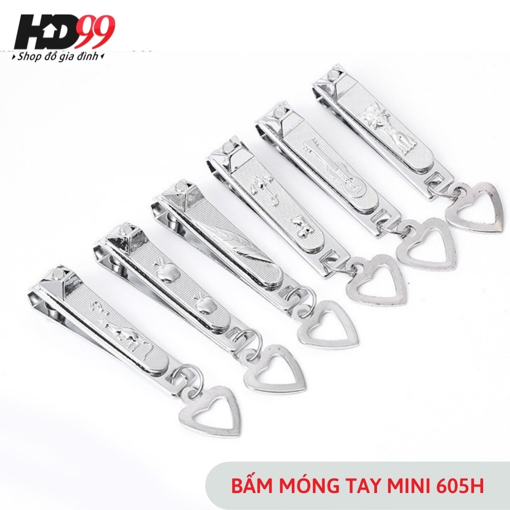 Bấm Móng Tay Mini RIMEI 605H Nhỏ Gọn Cực Sắc [Hàng Chính Hãng]