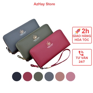 Ví nữ dài, ví cầm tay nữ, bóp nữ dài, ví đựng tiền đẹp_Azhaystore