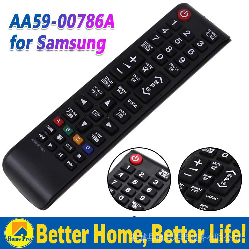 Vỏ điều khiển từ xa Samsung cho TV BN59-01199F AA59-00666A LED Smart TV Remote