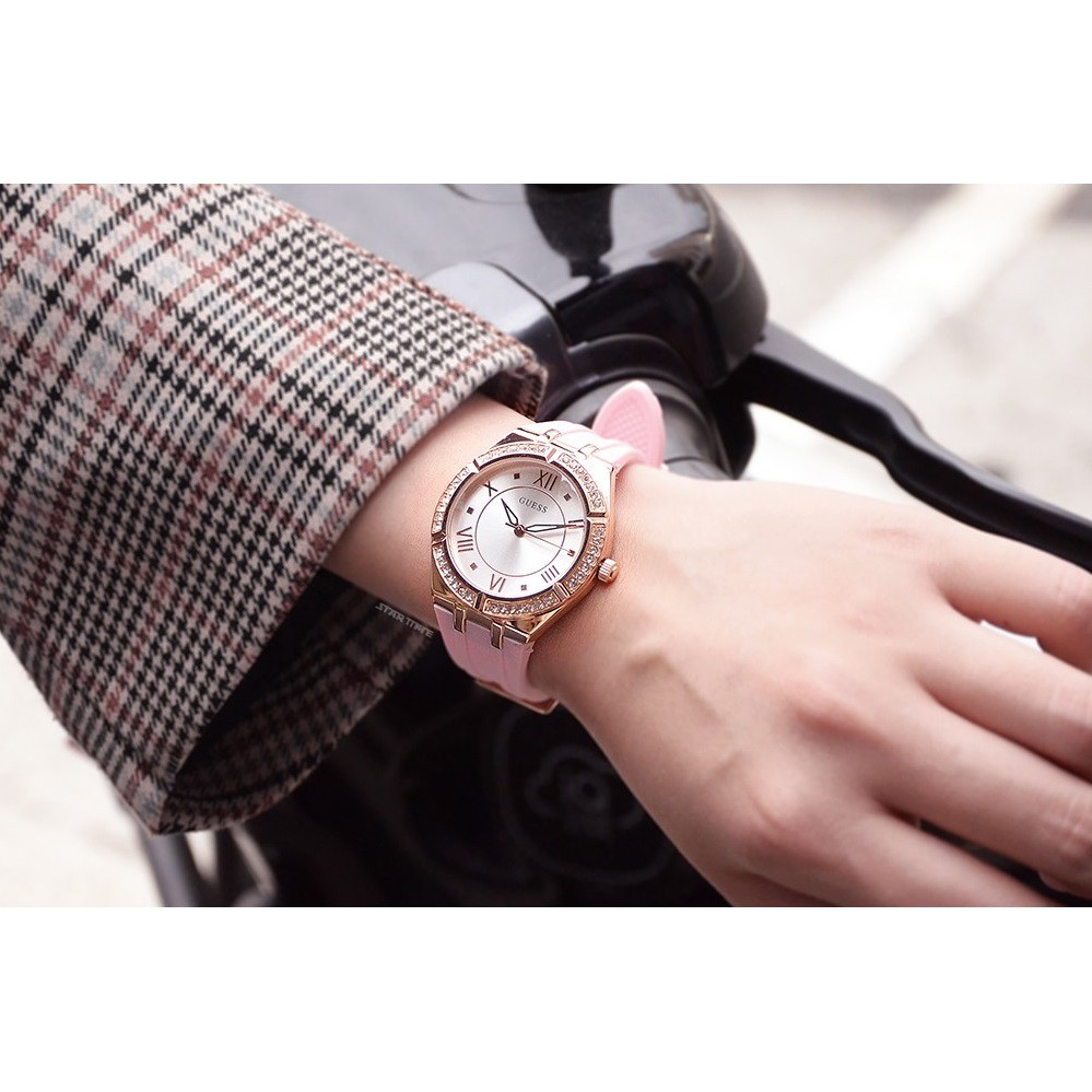 Đồng Hồ Nữ Guess Dòng Cosmo GW0034L2 GW0034L3 GW0034L4 GW0032L1 , Dây Cao Su , Size 36mm