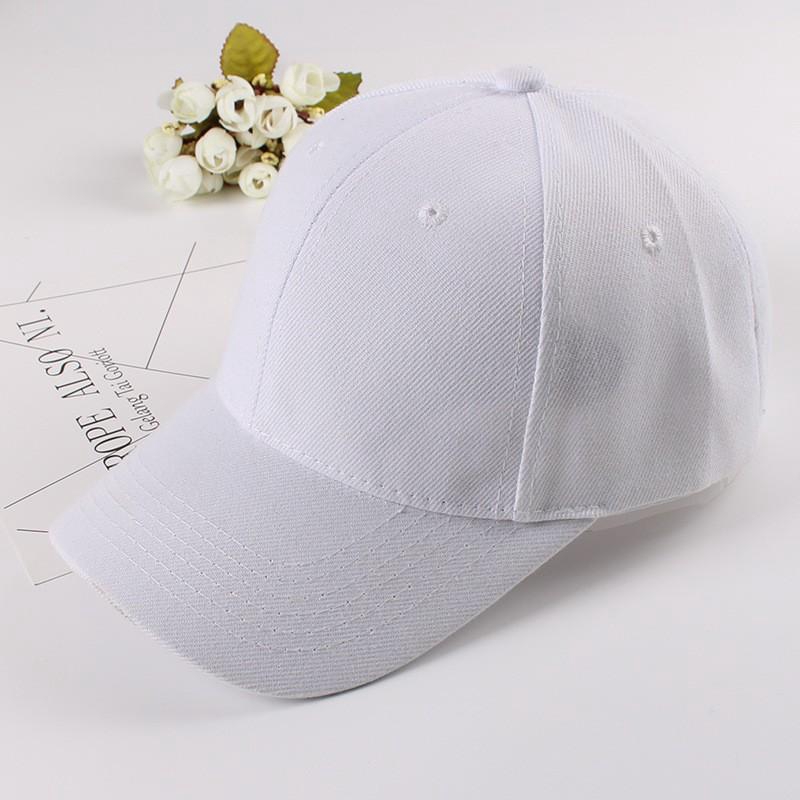 Mũ Lưỡi Trai Màu Trơn Unisex
