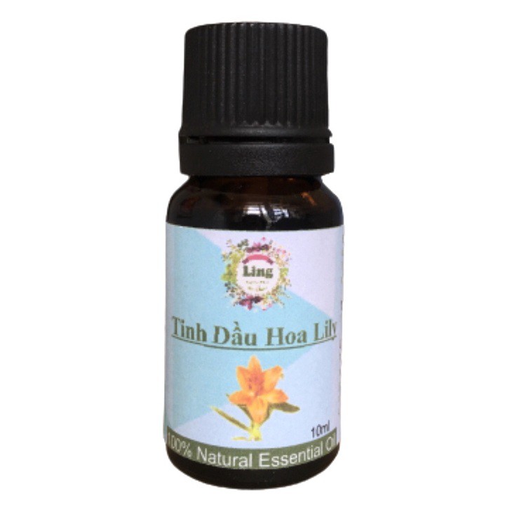 Combo 10 chai Tinh dầu Hoa Lily 10ml Thiên Nhiên Nguyên Chất 100% khử mùi, xông phòng
