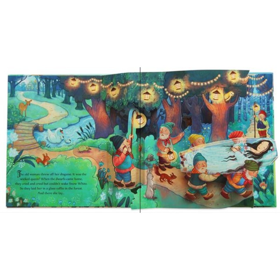 Sách: Truyện cổ tích tiếng Anh Pop-up Fairytales Snow White And The Seven Dwafts
