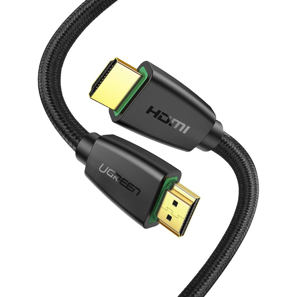 Cáp HDMI 2.0 Ugreen HD118 dây bọc dù hỗ trợ 3D, 4K cao cấp - Hapustore