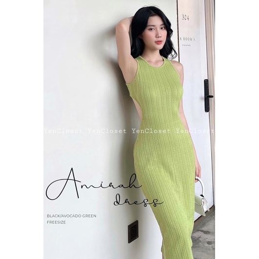 [Freeship] Hình chụp thật Yencloset - Body sát nách cutout lưng sang chảnh, hàng thiết kế cực xịn , siêu tôn dáng