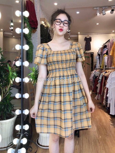 Đầm carô đủ màu bigsize 60 - 85 kí | BigBuy360 - bigbuy360.vn