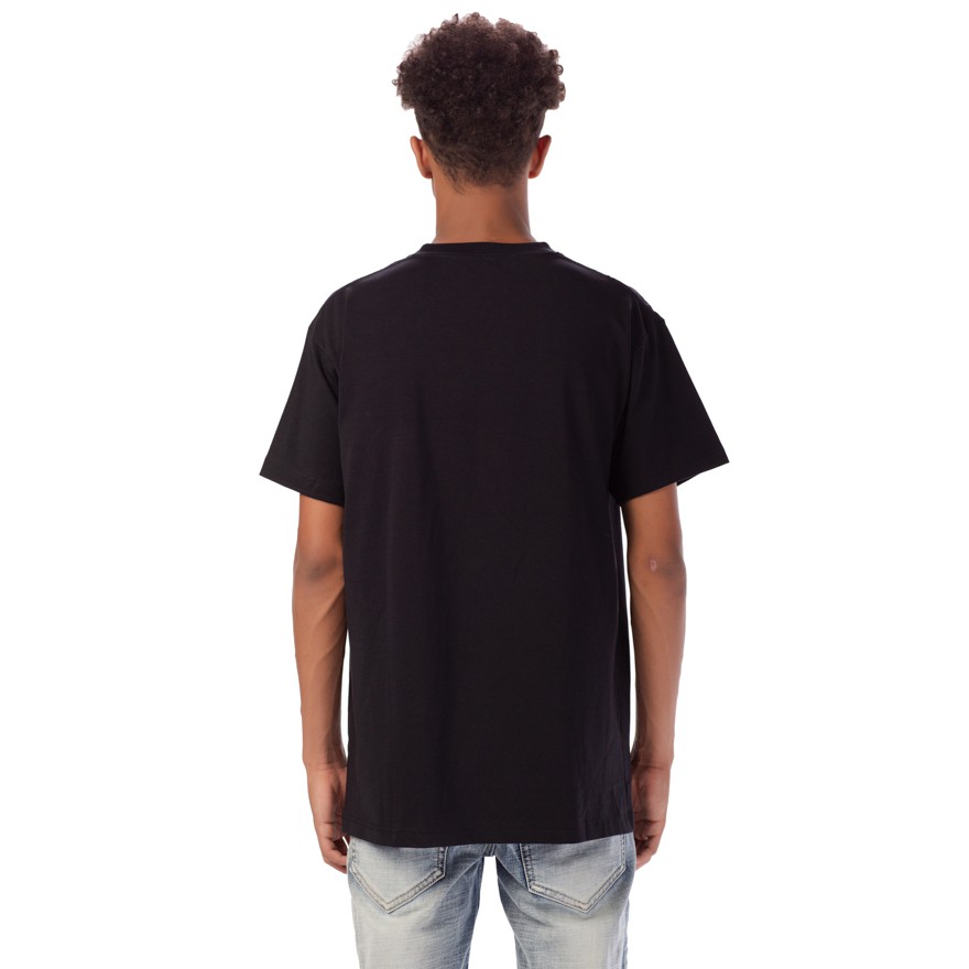 Áo Thun Đen 5THEWAY Logo Cam nằm trong bộ sưu tập RTW họa tiết logo mini với kiểu Traditional Fit Tee